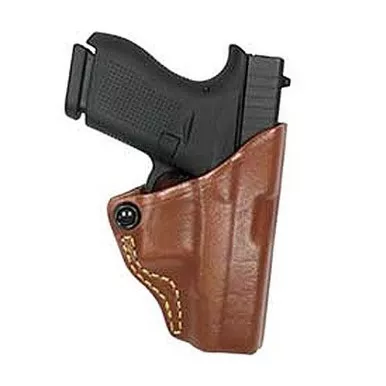 Gould & Goodrich 897 Leather Tension Belt Slide Holster for Ruger LCP