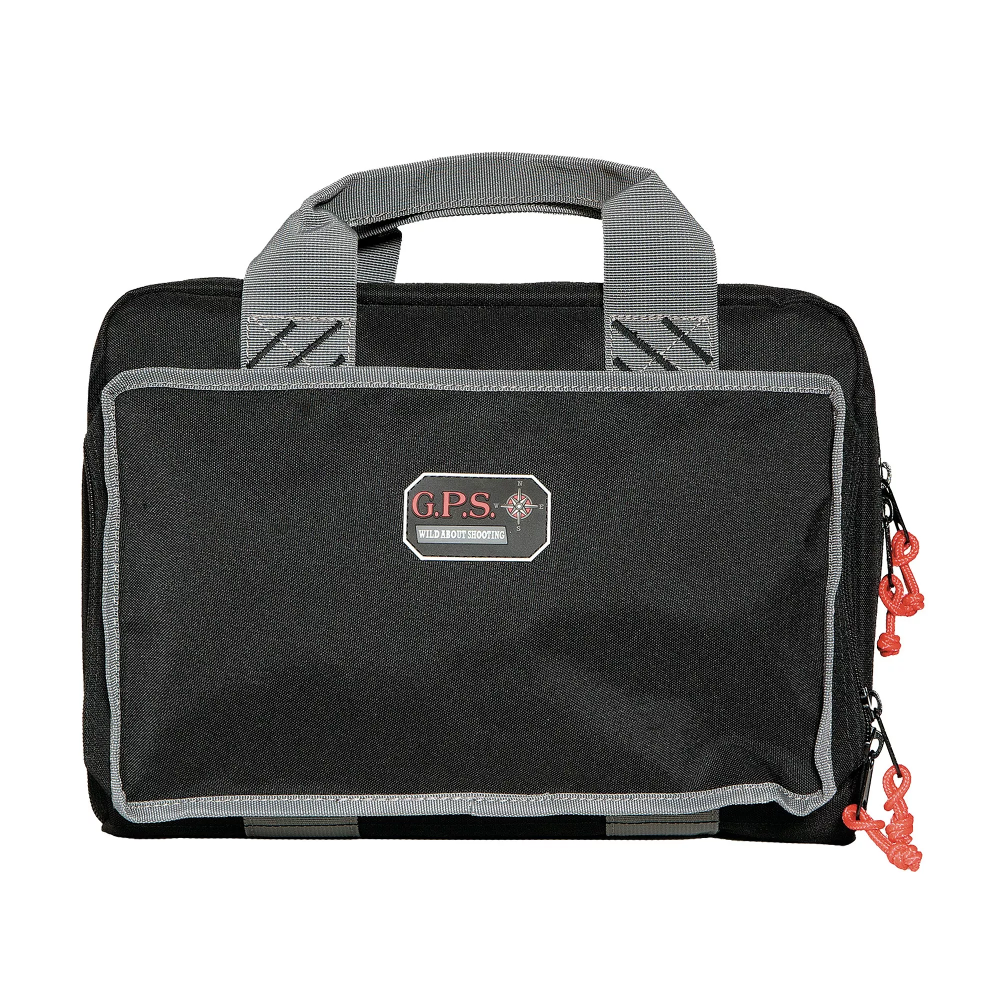 GPS Quad Pistol Range Bag Black – 4-Pistol Capacity