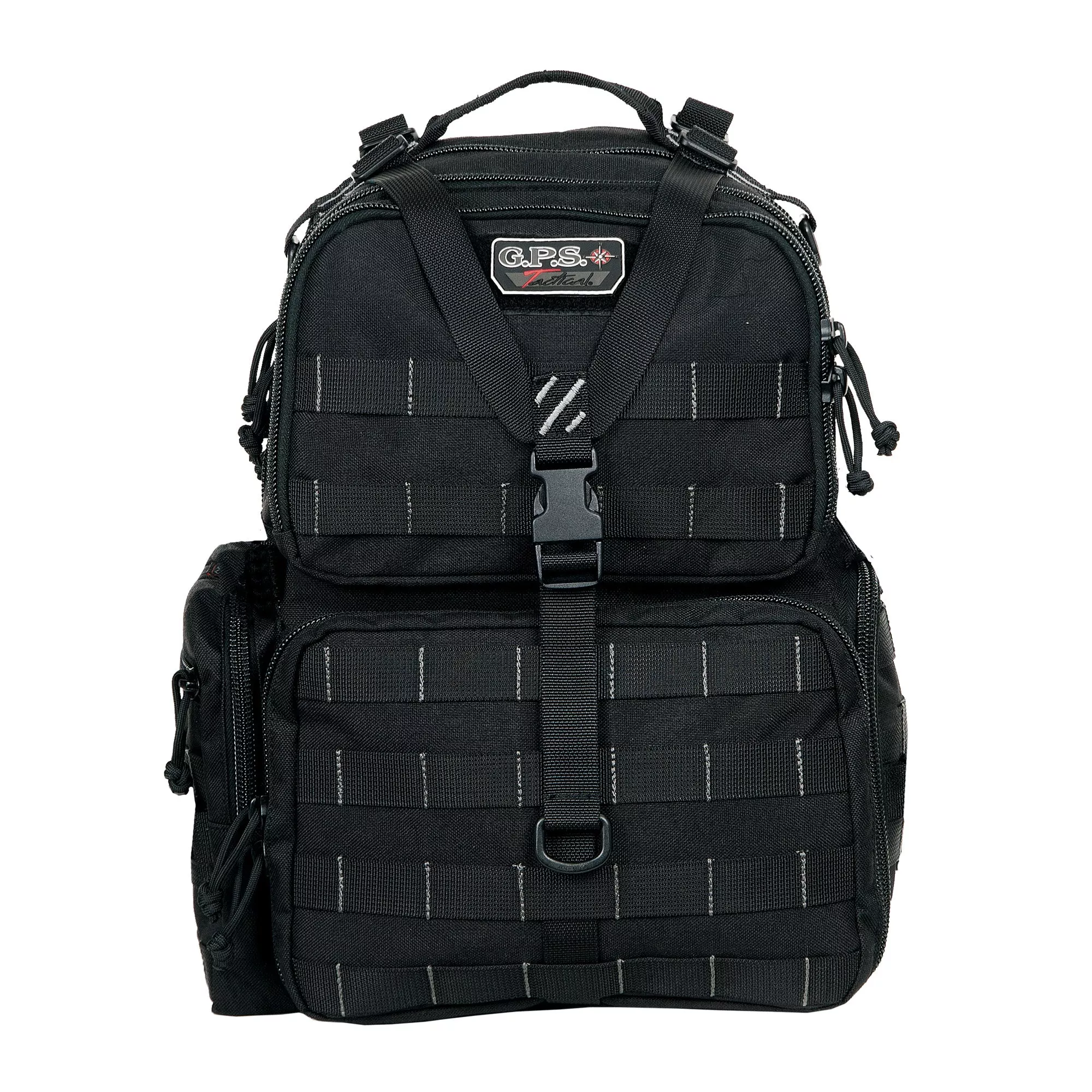GPS TAC Range Backpack Black – Organized Shooting Pack