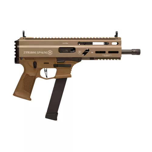 Grand Power Stribog SP9A3G FDE 9MM 8" Pistol*
