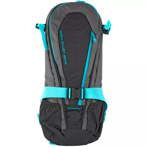 Grey Ghost Gear Apparition SBR Bag - Black/Cyan Zips