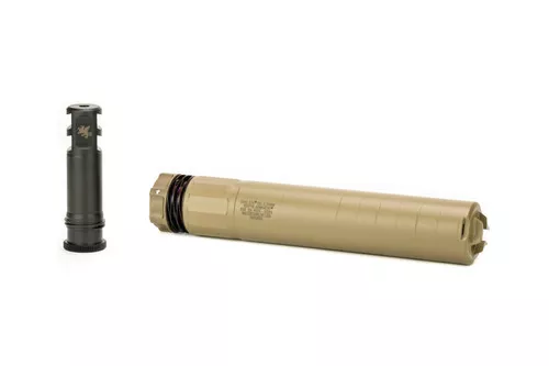 Griffin Armament DUAL-LOK PSR (OTB) 5 Suppressor 5.56mm - FDE