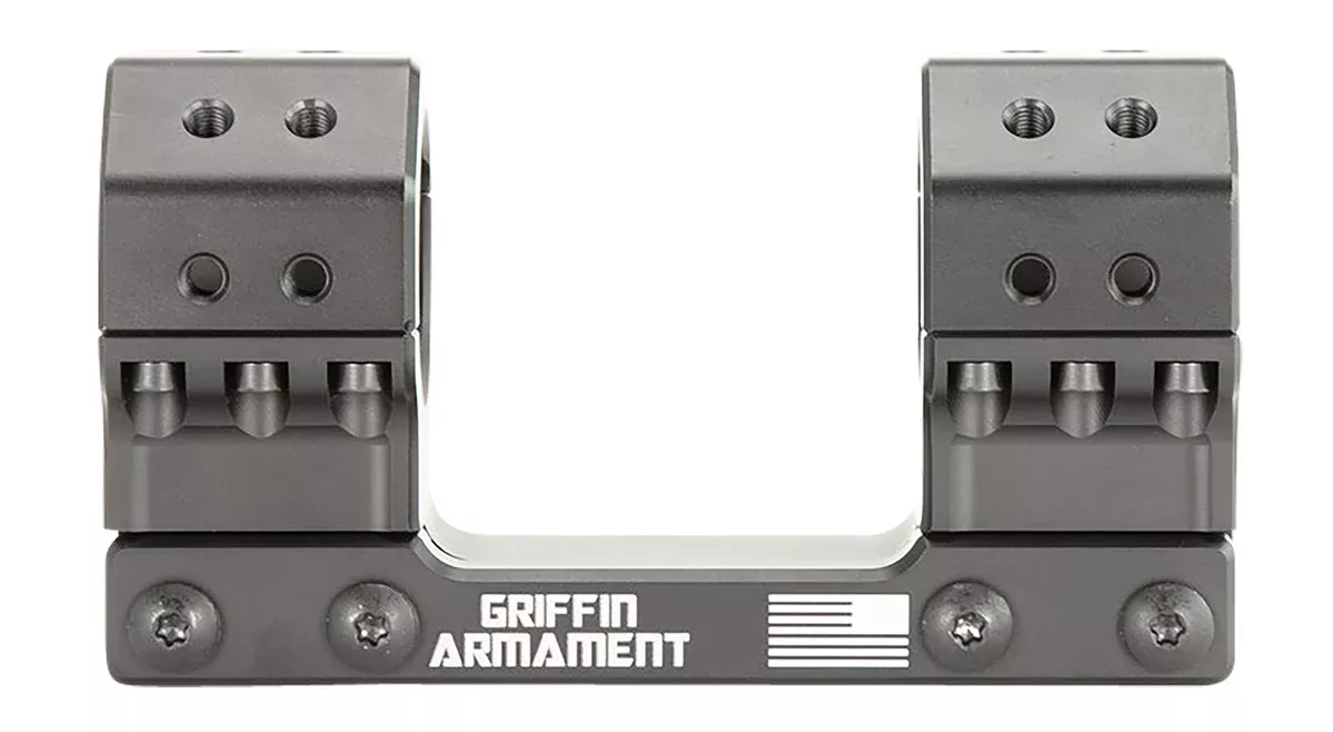 Griffin Armament SM1425H30MM SPRM Scope Mount/Ring Combo Black Anodized