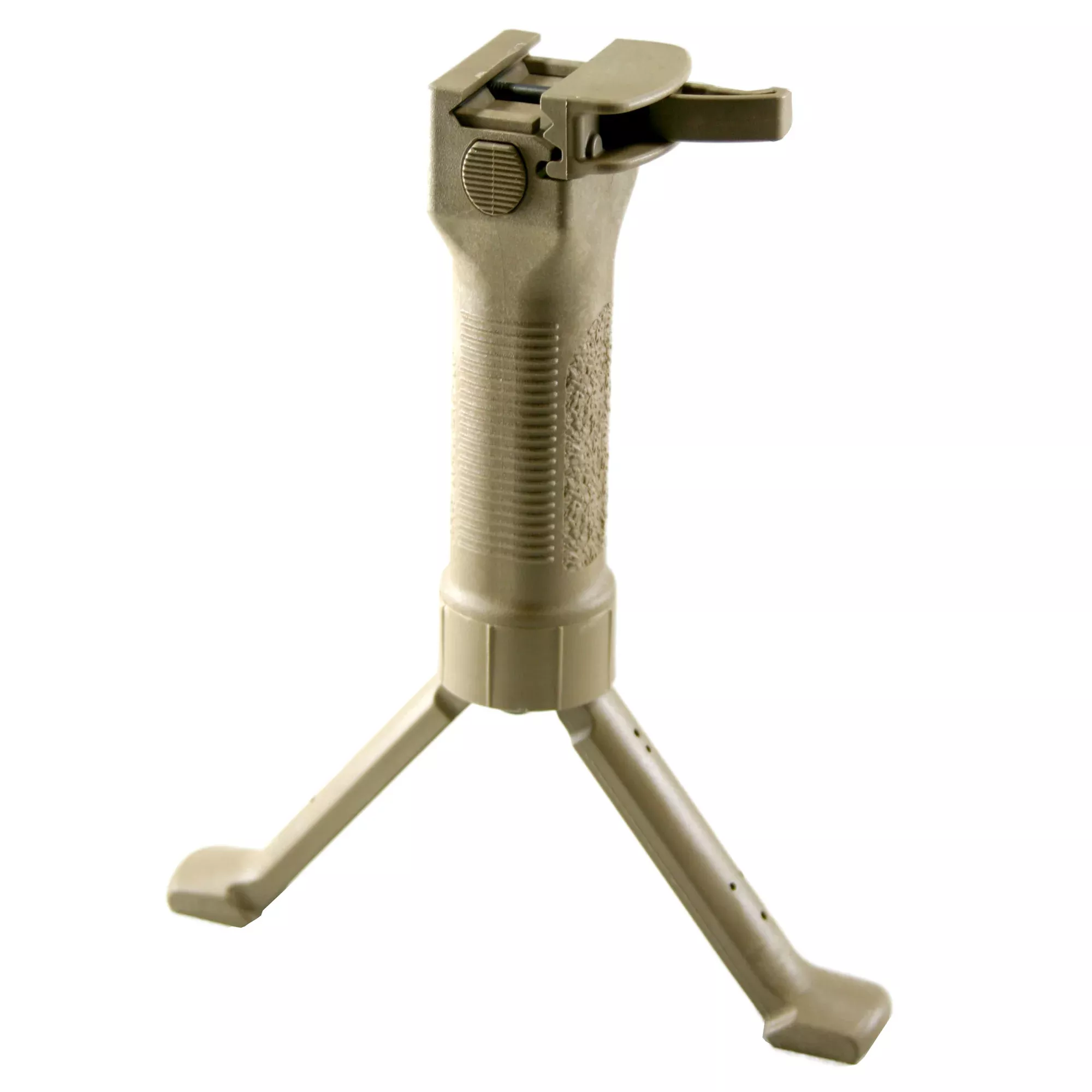 Grip Pod MIL V2 Polymer/Steel Bipod – AR-15/M4 Picatinny Mount (Tan)