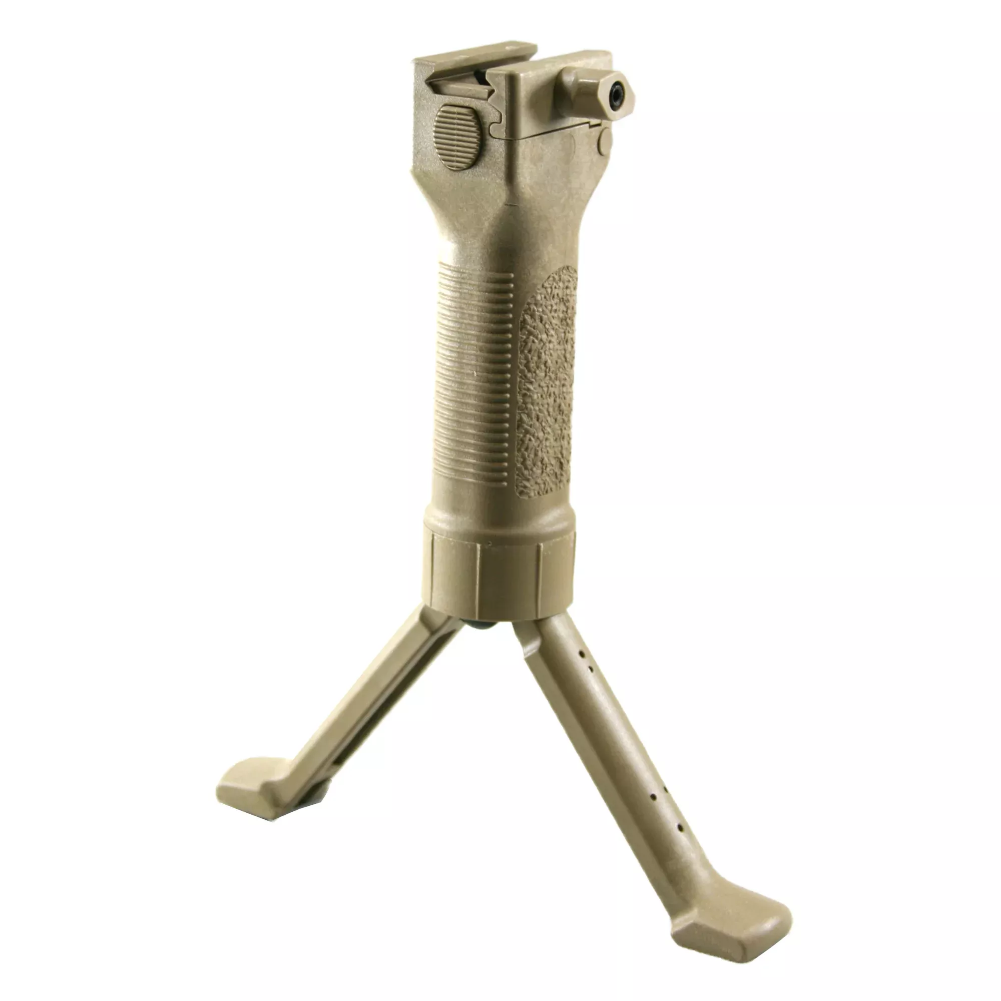 Grip Pod MIL V2 Polymer/Steel Bipod – Tan