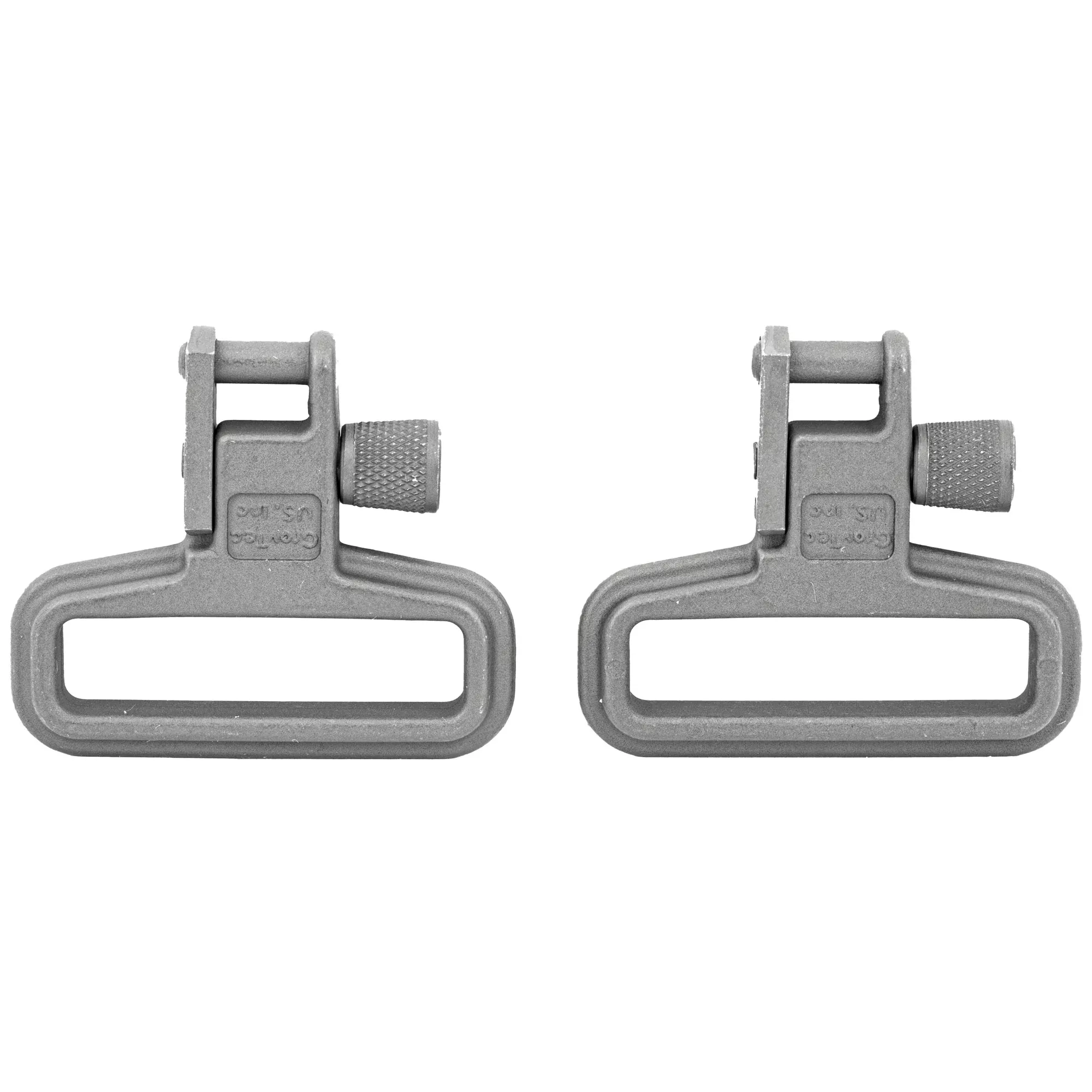 GrovTec Mil-Force Swivel Set 1.25" – Quick-Detach Push-Button Sling Swivels