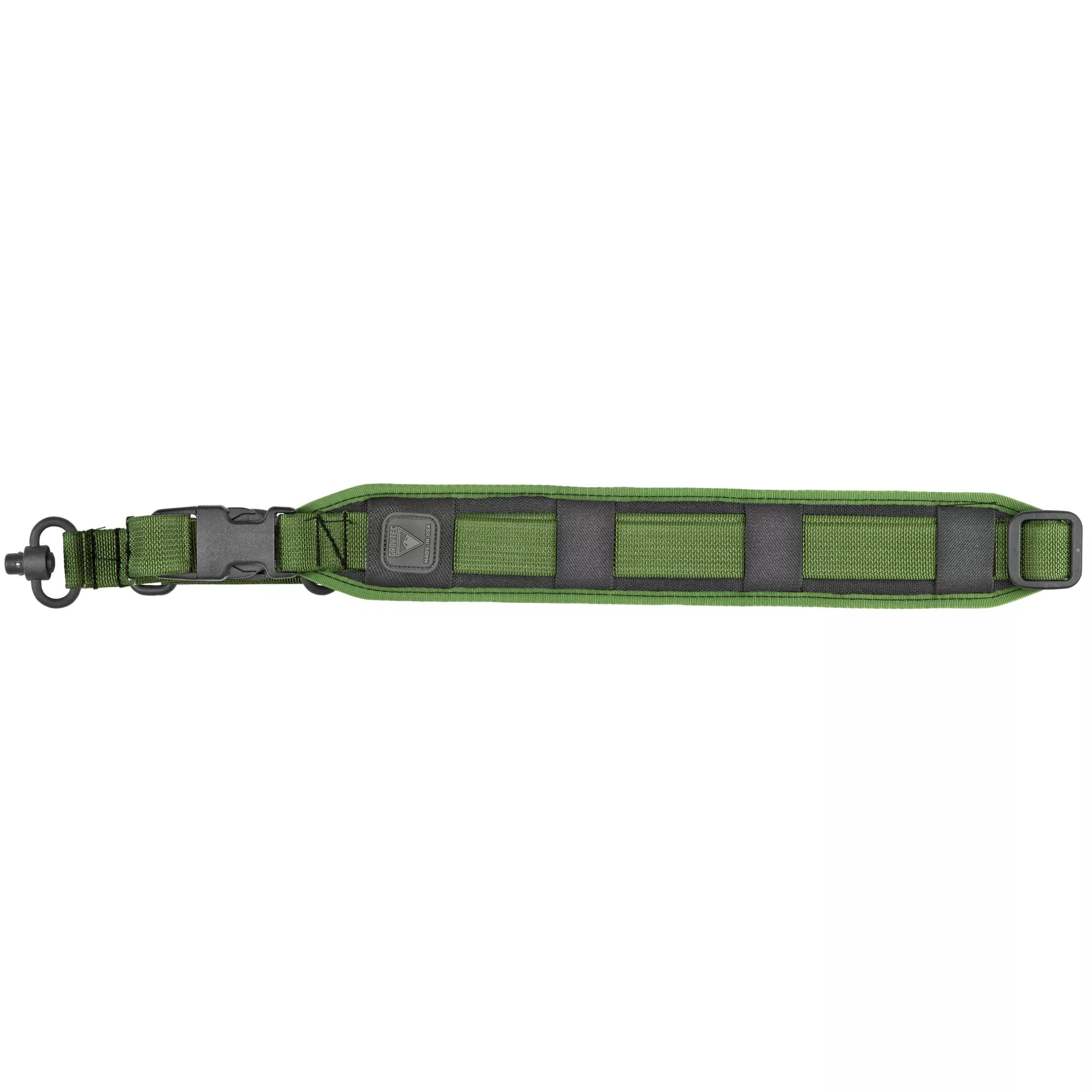 GrovTec QS 2-Point Sentinel Sling ODG – Quick-Adjust Tactical Sling with Push-Button Swivels