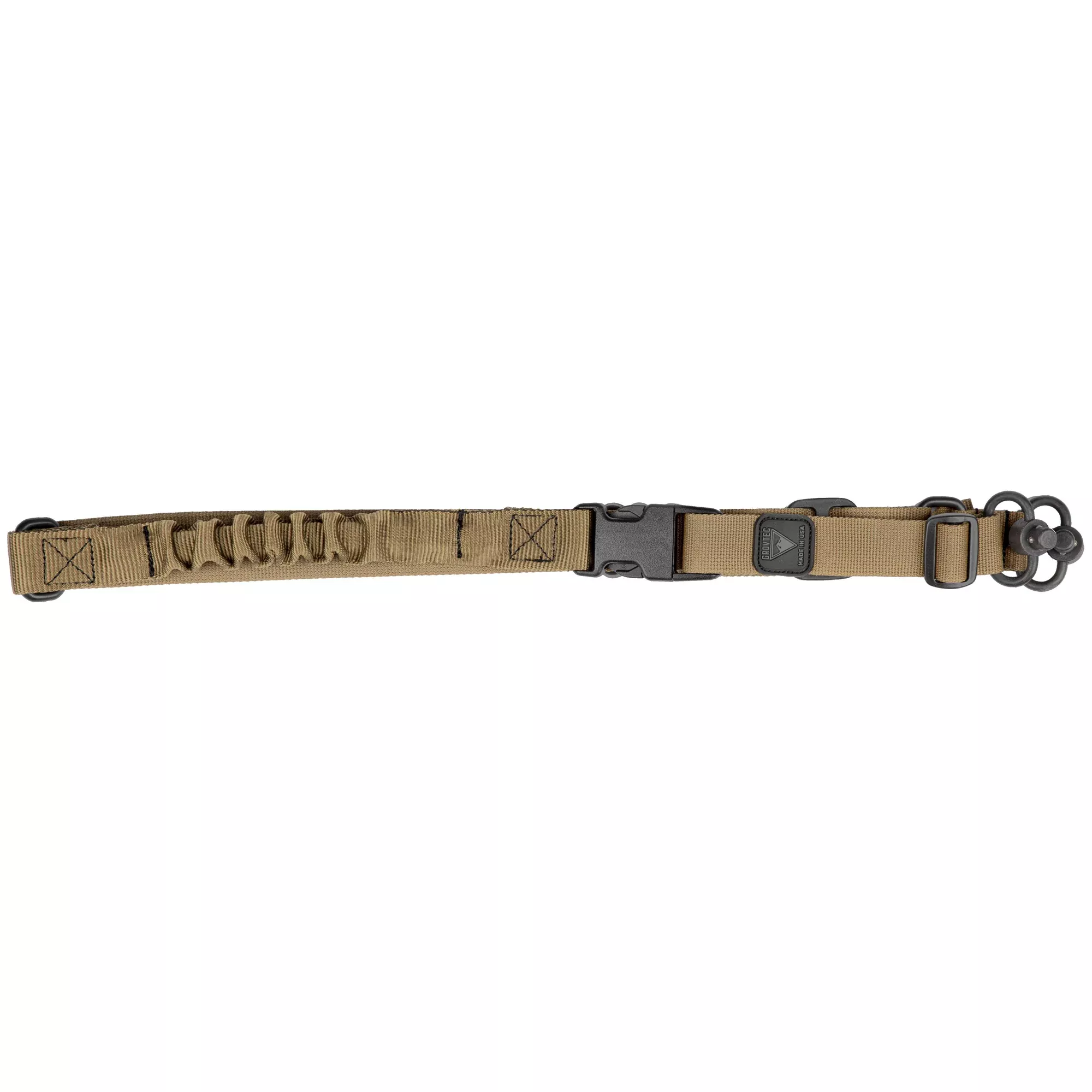 GrovTec QS 2-Point Sentry Sling – Quick-Detach Swivel Attachment, Coyote