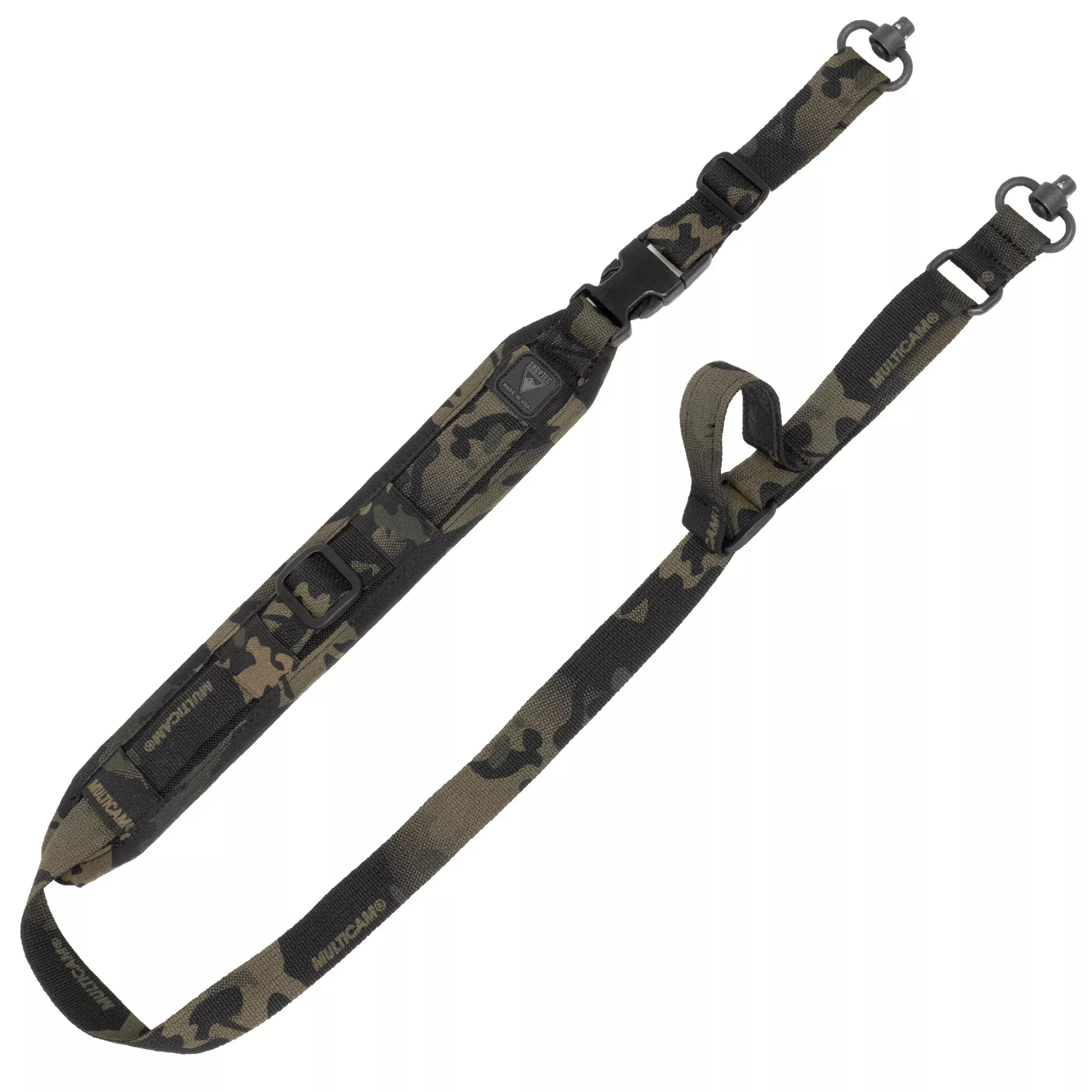 GrovTec QS 2-Point Sling with Push Button Swivels – Multicam Black