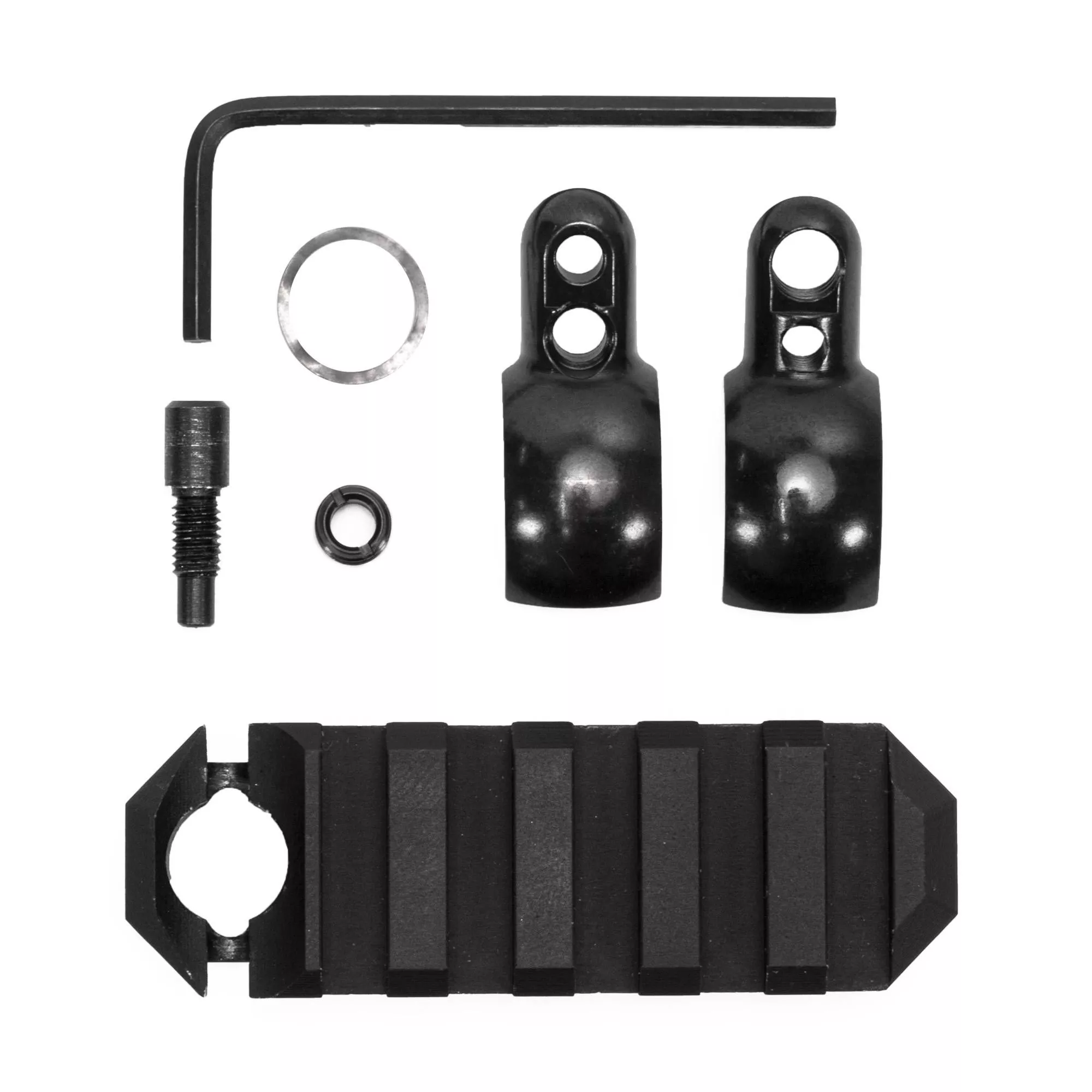 GrovTec Tube Rail 2.6" Barrel Mounted Picatinny Rail