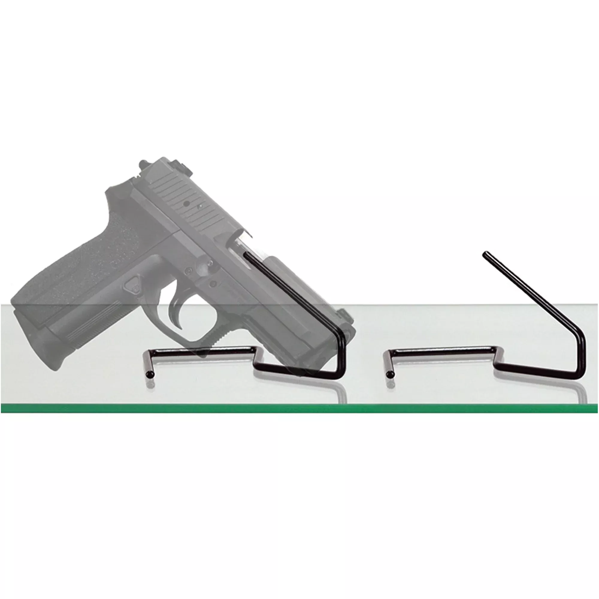 Gun Storage Solutions KIKSTANDS 22 Cal and Larger 10-Pack – Upright Handgun Storage