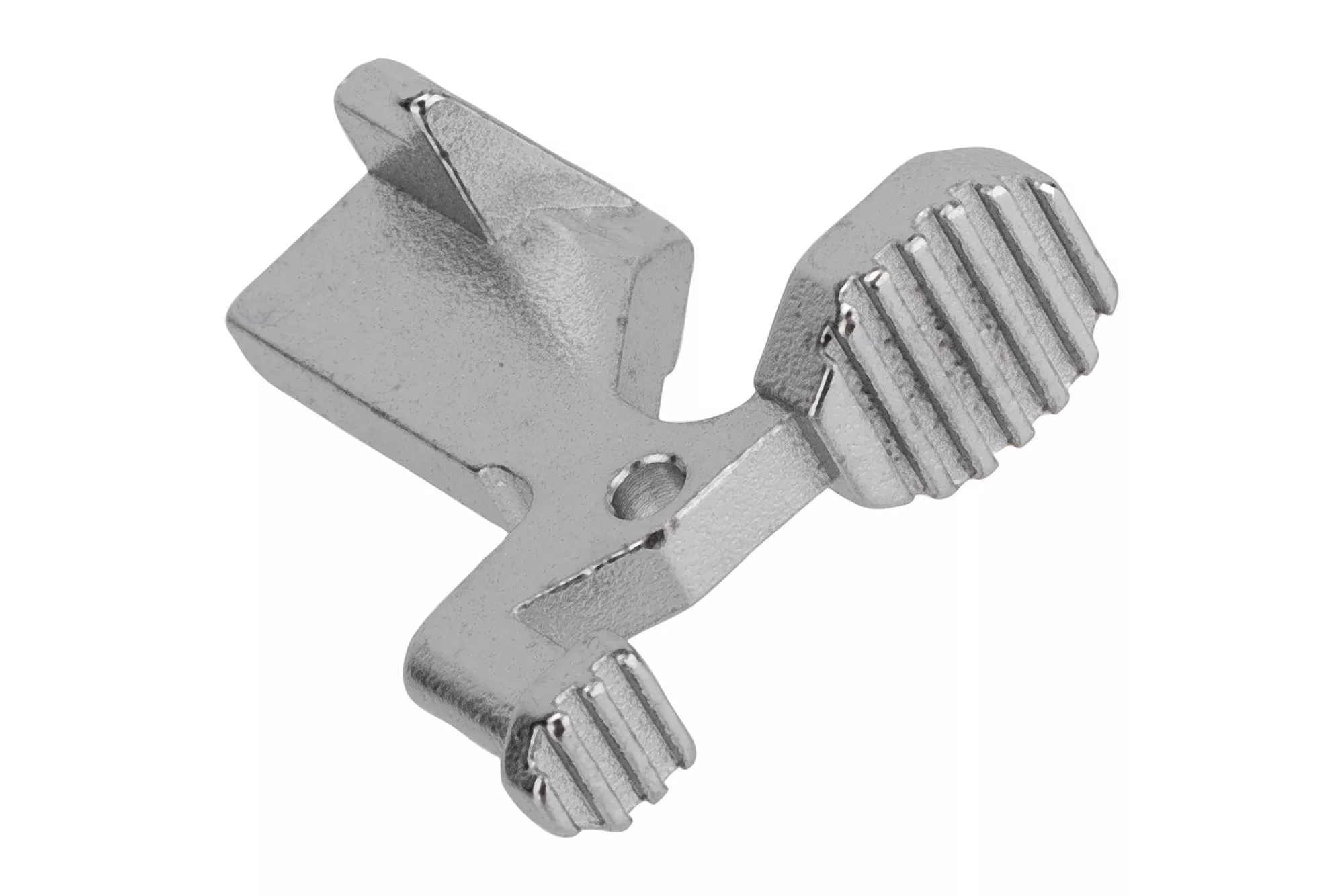Guntec USA AR-15 Extended Ergonomic Bolt Catch Chrome