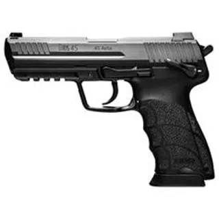 H&K HK45 V1 .45 ACP 4.57" 3 10RD BLACK STEEL NS
