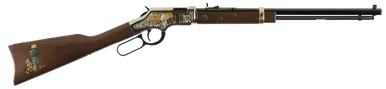 Henry God Bless America - .22s/l/lr 20" Octagon Engraved