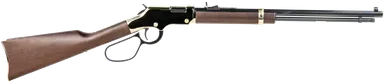 Henry H004L Golden Boy Large Loop 22 LR 16 LR/21 Short 20" American Walnut Brasslite Right Hand
