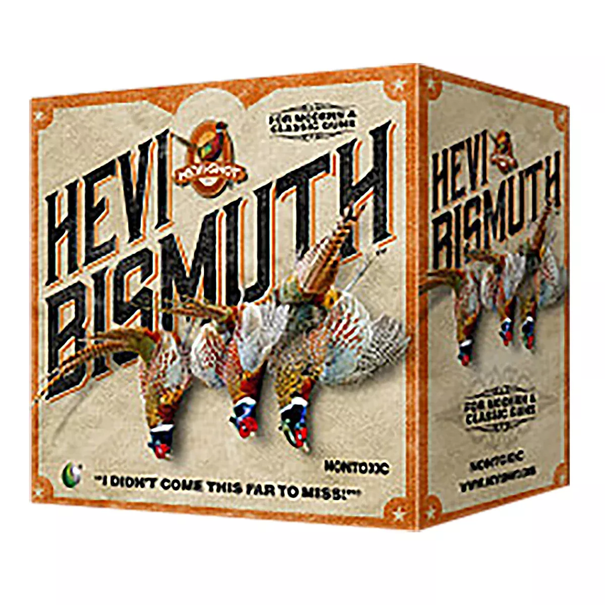 HEVI-Shot HS18733 HEVI-Bismuth Upland 28Gauge 3" 1oz Bismuth 3Shot 25 Per Box/10 Case