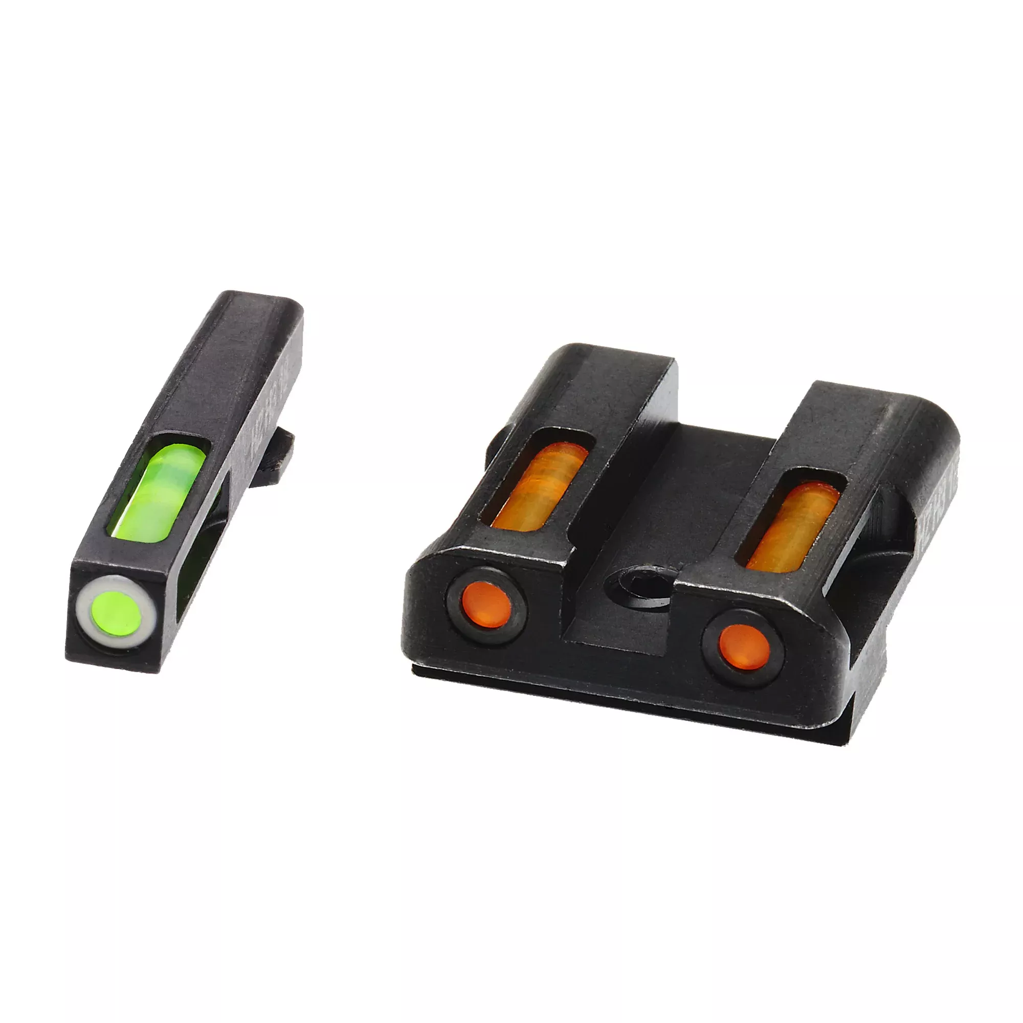 Hi-Viz H3 Tritium Night Sights for Glock 17/19 – Green/Orange