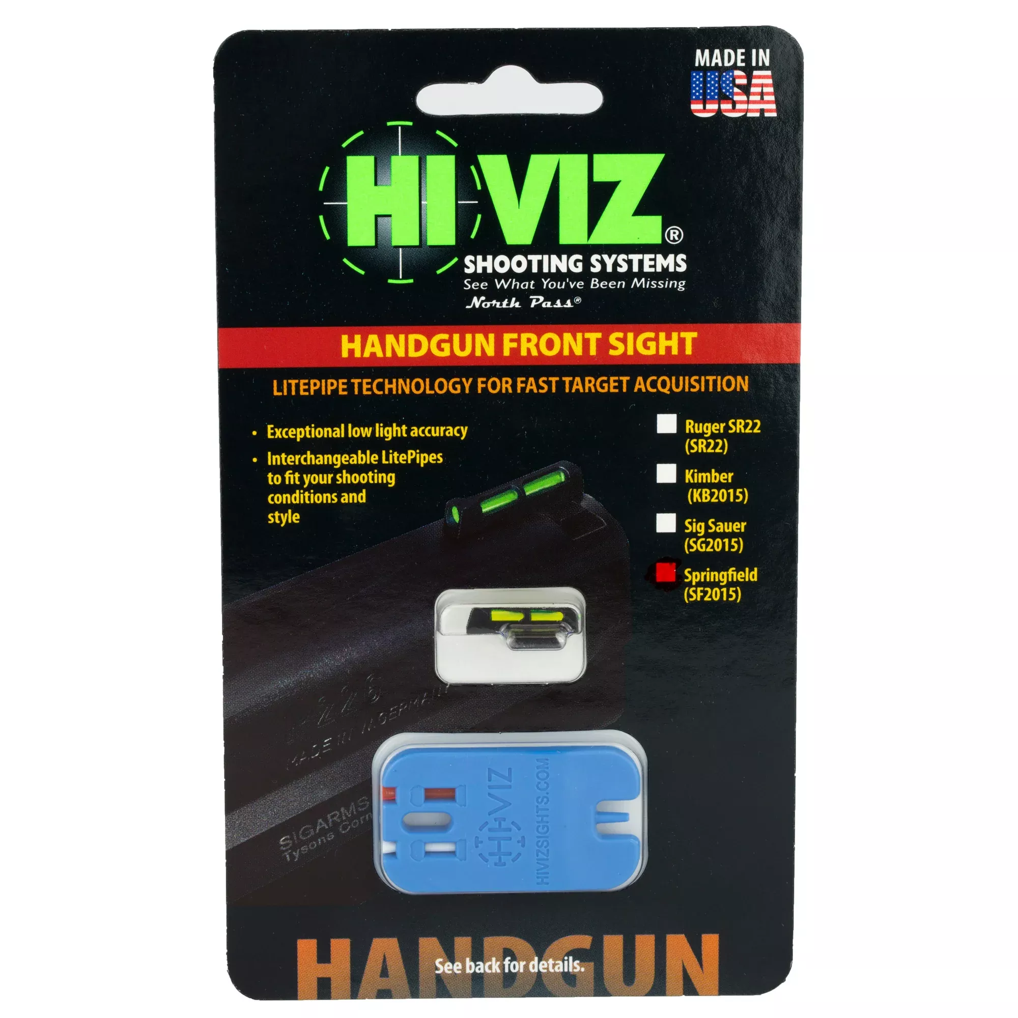 Hi-Viz LiteWave Front Sight – Springfield 1911