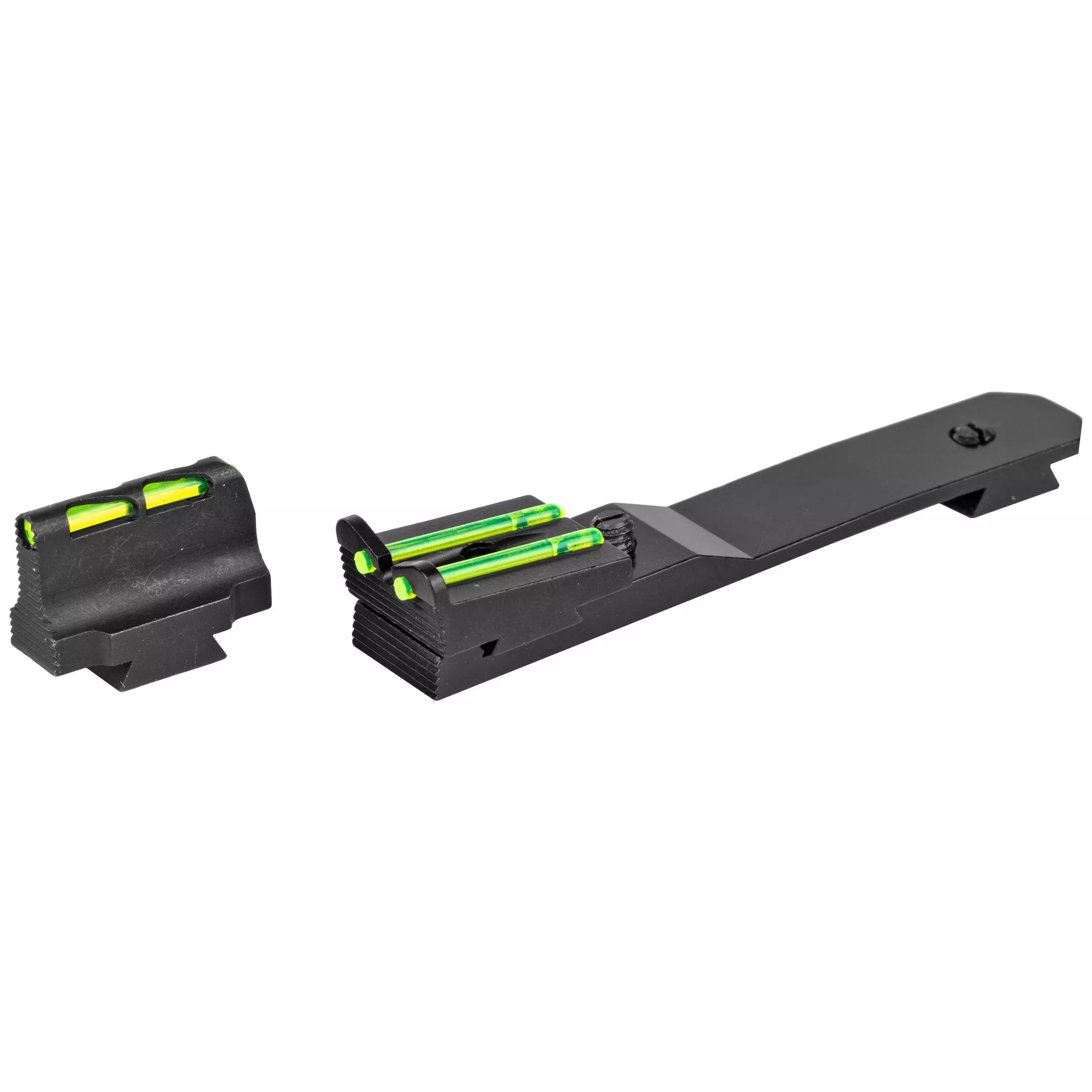 HI-VIZ LTWV Front and Rear Fiber Optic Sight Set – Green – Henry 30-30