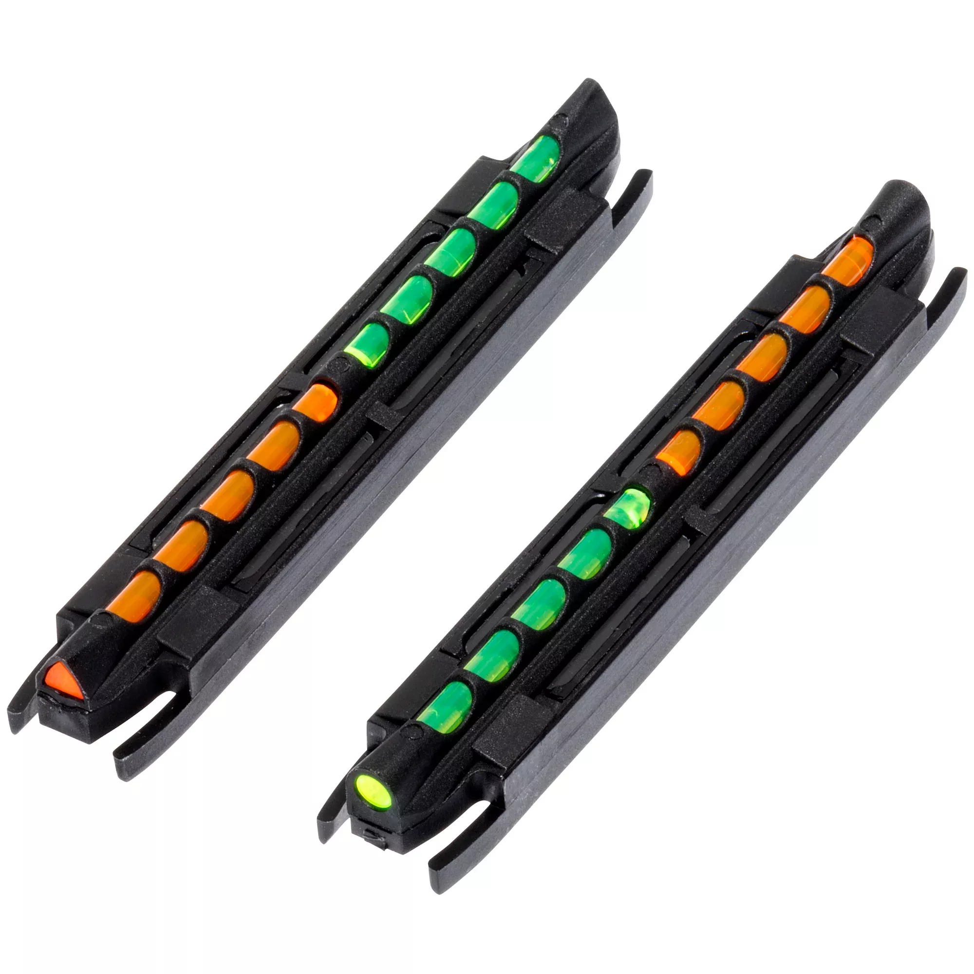 Hi-Viz NPTO300 2-in-1 Magnetic Shotgun Sight – Green/Orange, .218-.328" Rib