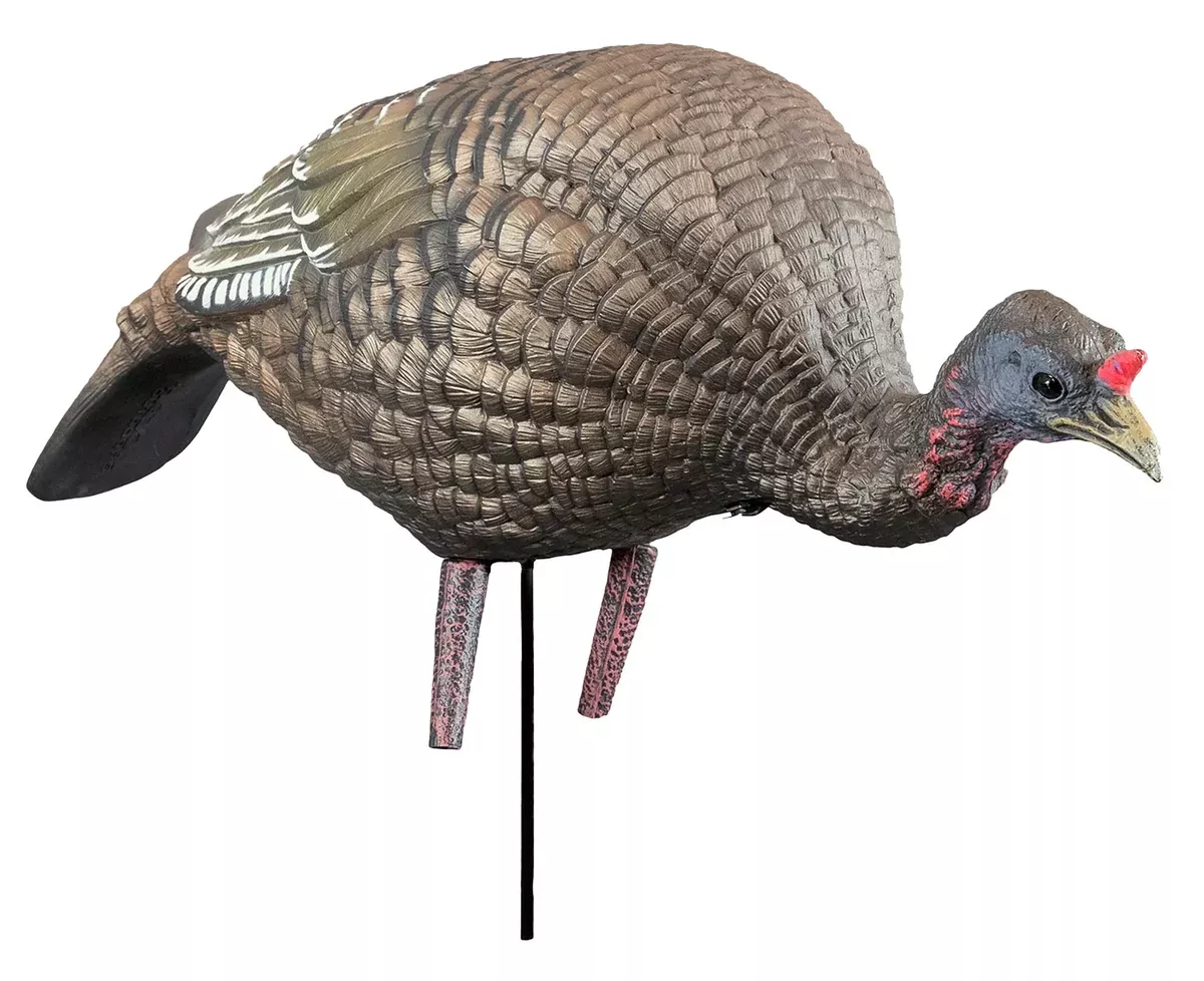 Higdon Outdoors 63171 XS Trufeeder MotionTurkey Hen Species Multi Color Features TruMotion System