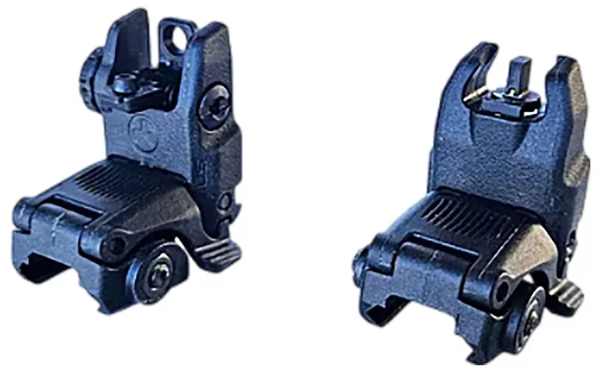 HiViz ARN21 Folding AR Back Up SightBlack Folding for AR-15
