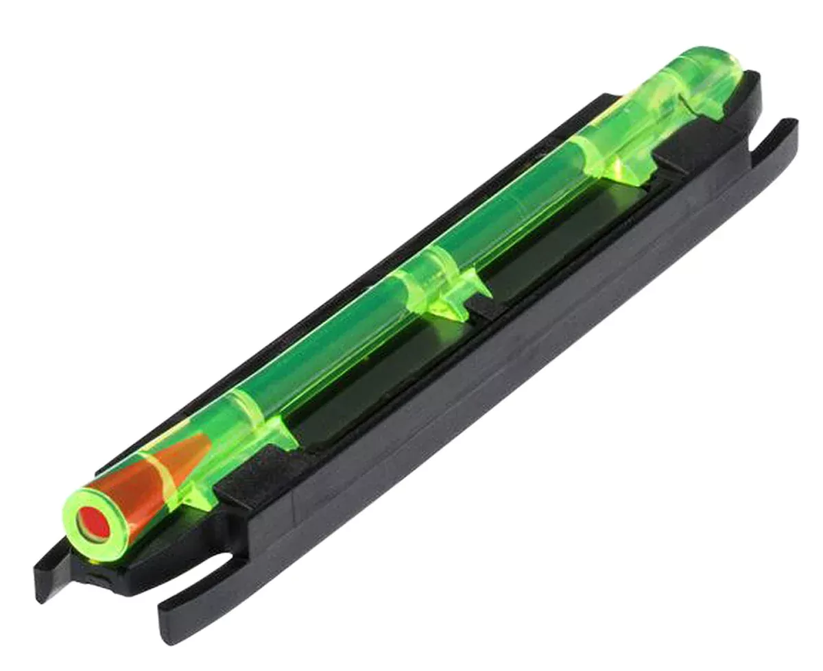 HiViz M300 M-Series Magnetic Front SightBlack | Green with Red Center Fiber Optic Front Sight