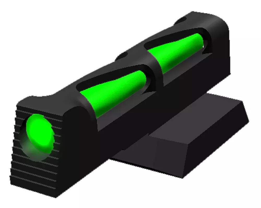 HiViz NVLW01 LiteWave Front Sight for Novak 1911 Green Fiber Optic