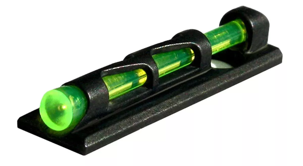 HiViz PMLW01 LiteWave CompSight Bead Replacement Front SightBlack | Green/Red/ White Fiber Optic Front Sight Universal Threads