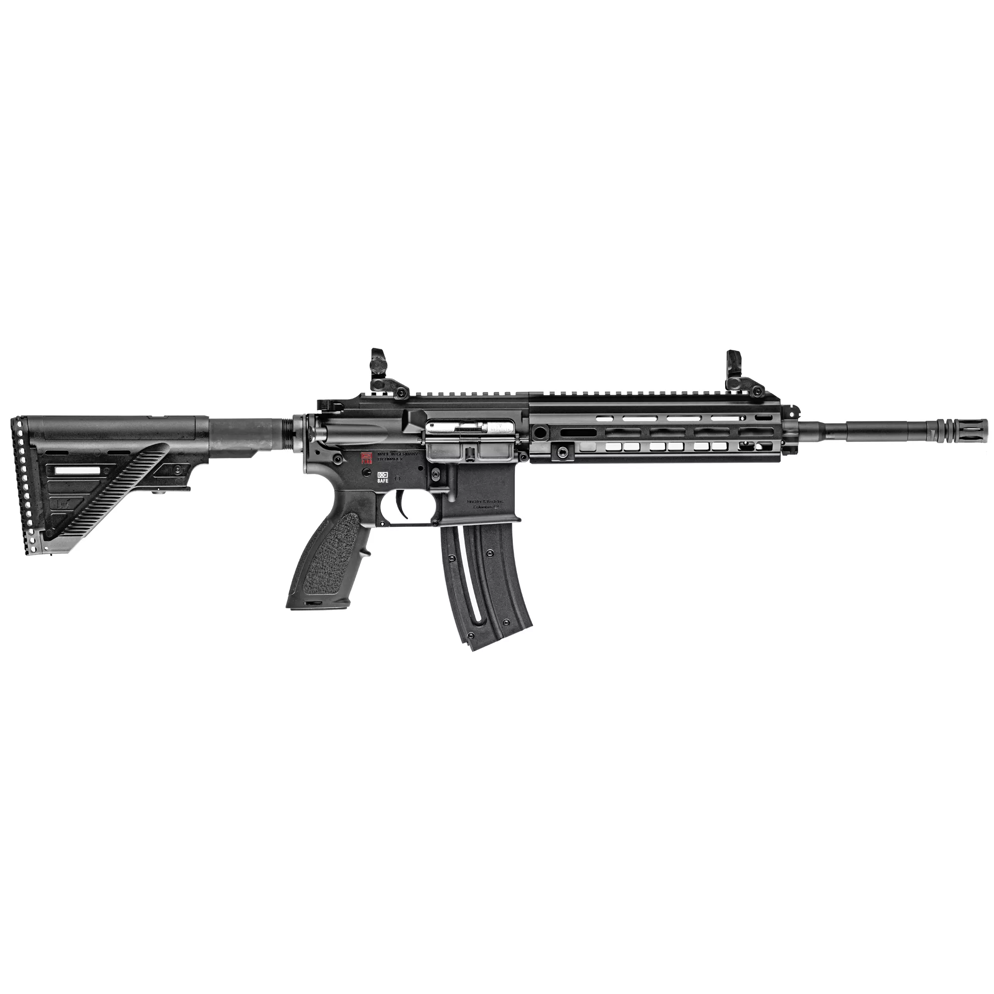 Hk Hk416 Rfl 22lr 16.1" 10rd Blk