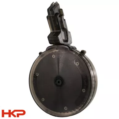 HK MP5 .22LR Drum Magazine - 50 Round - Translucent