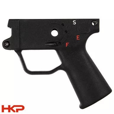 HK MP5K, SP89 Trigger Housing - SEF Navy - Clipped and Pinned