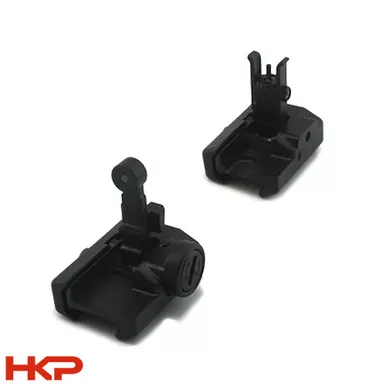 HK MP7A1, MP7A2 Front and Rear Sight Set - Picatinny - Iron