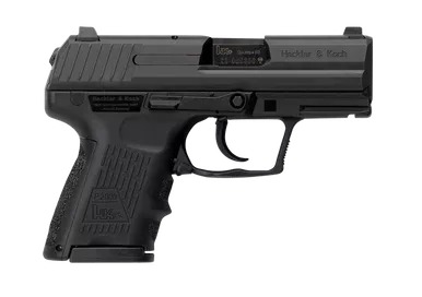 HK, P2000SK, V2, LEM, Double Action Only, Semi-automatic, Polymer Frame Pistol, Sub-Compact, 9MM, 3.26" Barrel, Black, Night Sights, 10 Rounds, 3 Magazines