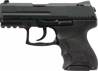 Hk P30sk V1 Lt Lem Trigger 9mm - 3.27" Bbl Ns 3-10rd Blk