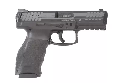 HK VP9 9mm Luger 4.09" 17+1 (2) Black Steel Slide Interchangeable Backstrap Grip 81000283