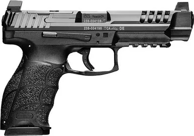 HK VP9L-B 9mm Luger 5" 10Rd Black Optics Ready Semi Auto Pistol