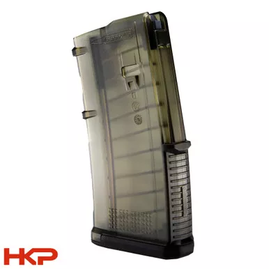 HK416, MR556, AR-15, M4 Magazine - TMAG Gen 3 - 20 Round - Translucent OD Green