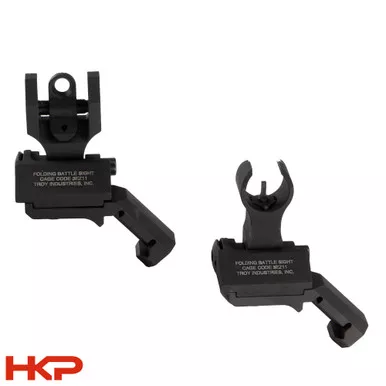 HK416, MR556 Battlesight Set - Folding - 45 degree Offset