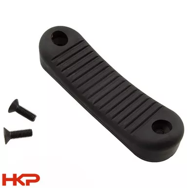 HK91, G3, HK33, HK53, HK93 Wood Stock Buttpad - Rubber - Enhanced