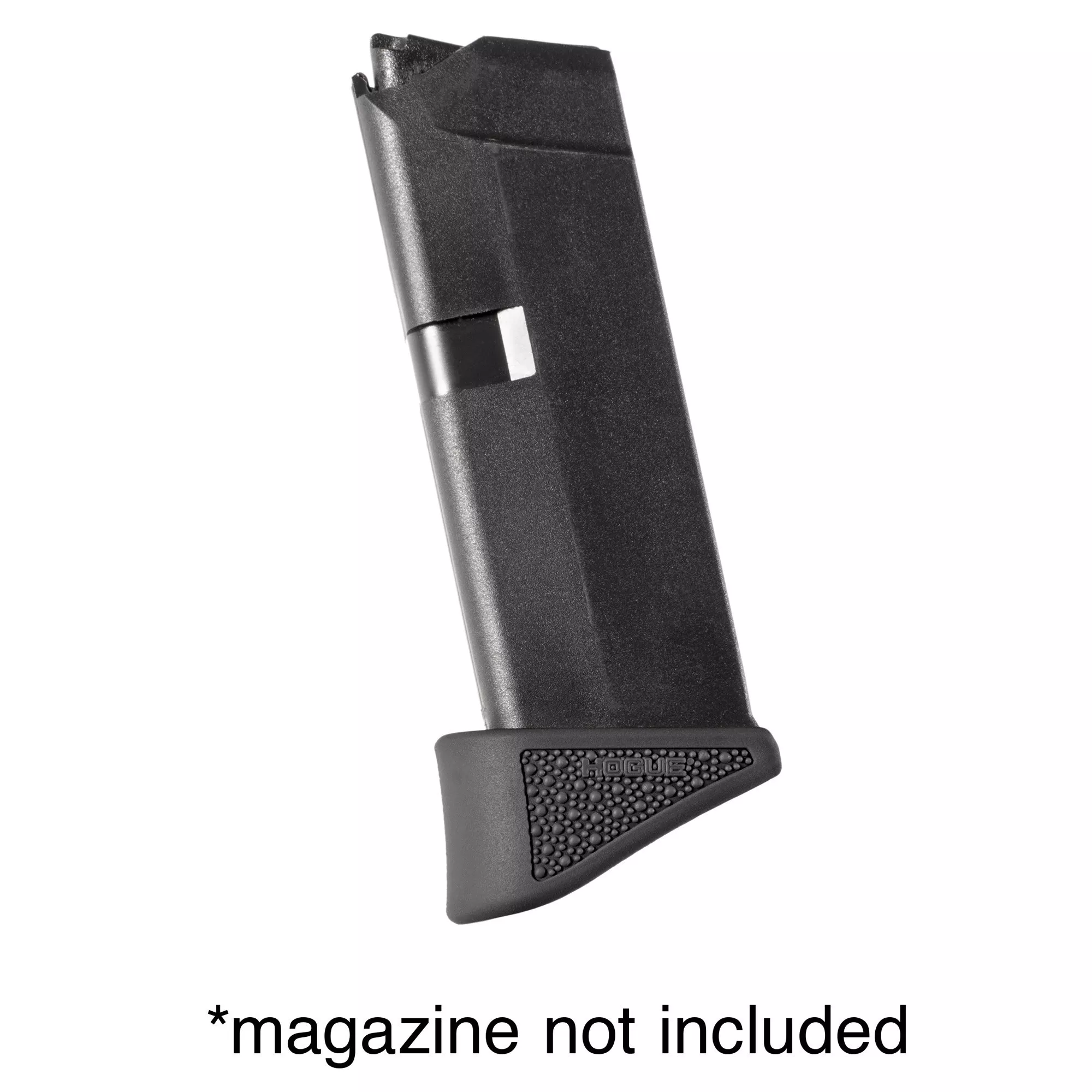 Hogue Glock 42 380ACP Grip Extension Magazine 6Rd Base Pad Cover