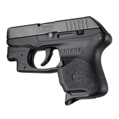 Hogue HandALL Hybrid Grip Sleeve for Ruger LCP .380 w/ Crimson Trace Button