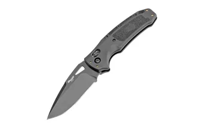 Hogue SIG K320 Nitron Folding Knife – 3.5" Drop Point Black