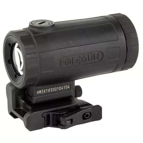 Holosun HM3X Magnifier 3X w/ Flip & QD - Titanium