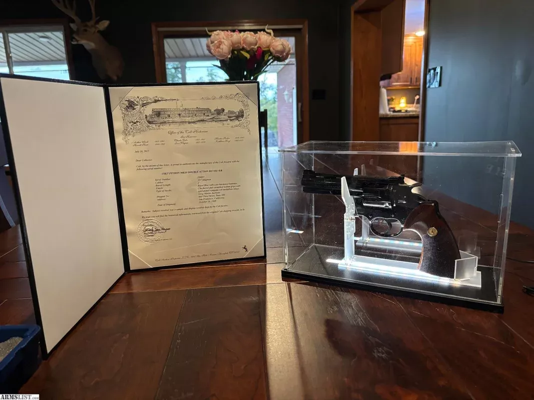 !!!Holy grail!! Colt Python MKIII prototypenear Marietta, Ohio, USA