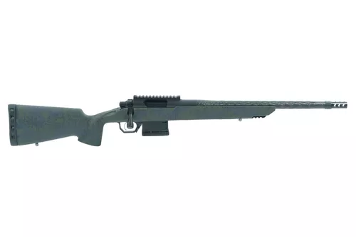 Horizon Vandal Carbon II 22 Creedmoor Rifle 18" Fluted Barrel - Blue/Green Iota EKO X Carbon Fiber Stock