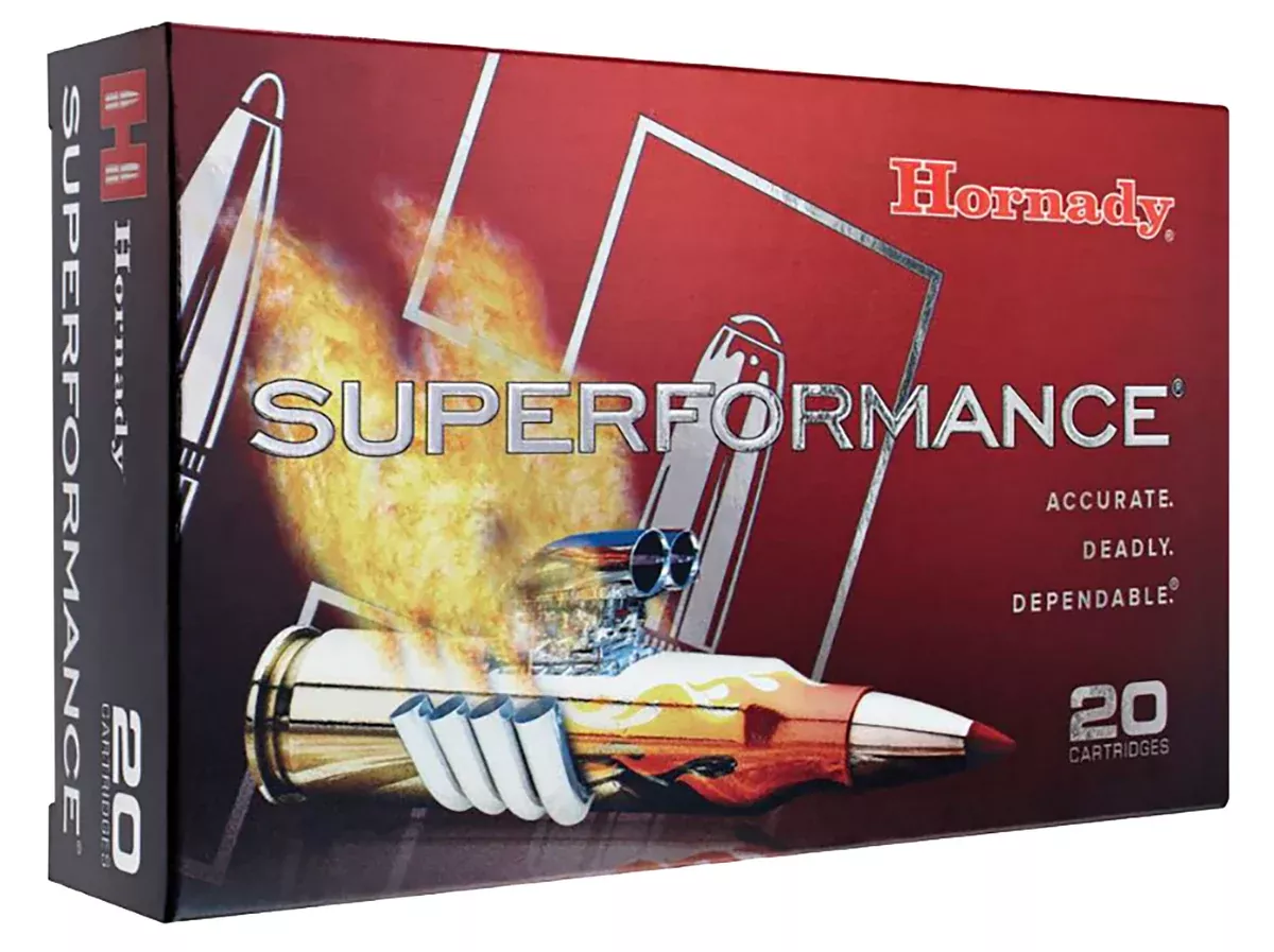 Hornady 80990 Superformance308Win 165gr Copper Alloy eXpanding 20 Per Box/10 Case