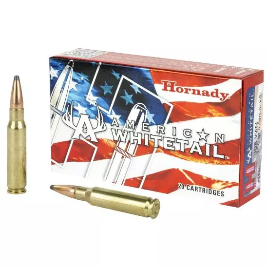 HORNADY AMERICAN WHITETAIL .308 WIN 150GR INTERLOCK SP, 20RD/BOX