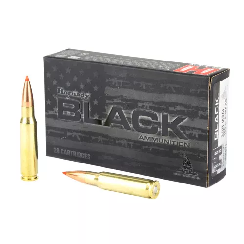 Hornady Black 168 Grain A-MAX308 Winchster