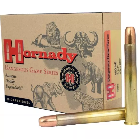 HORNADY DGS 450 NITRO EXPRESS 3.25" 480GR, 20RD/BOX